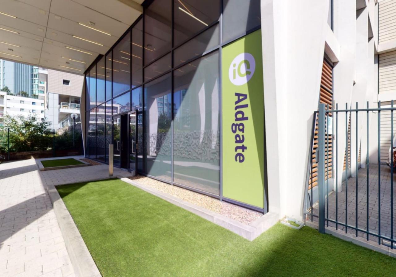 Stunning Aldgate Studio - Free Wifi And Gym! - Iq Aldgate 런던 외부 사진